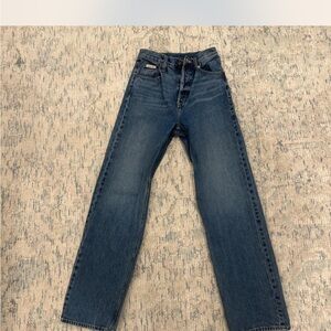 Women’s High Rise straight/wide leg jeans